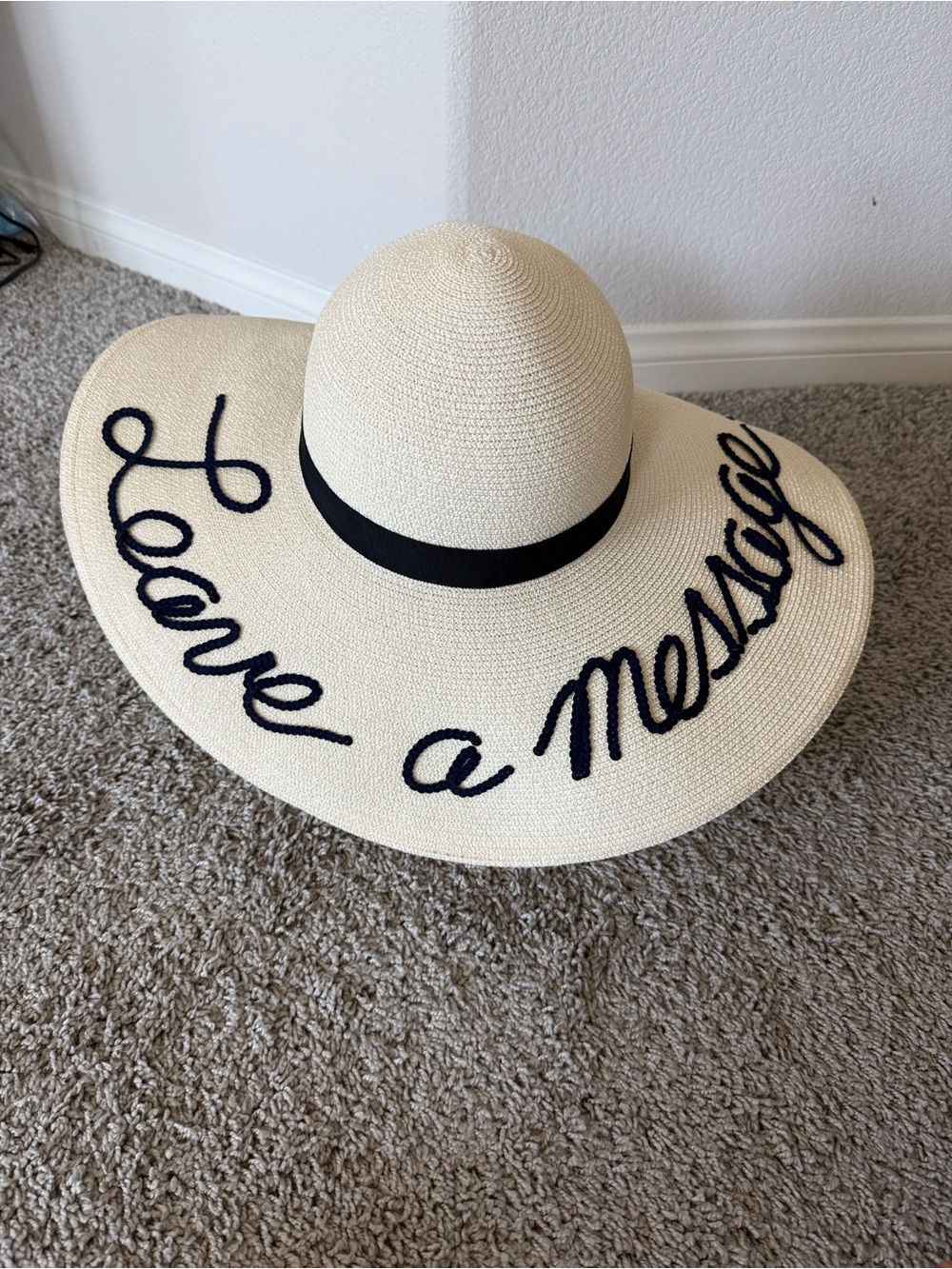 Eugenia Kim Bunny Sun Hat “Leave a Message”
